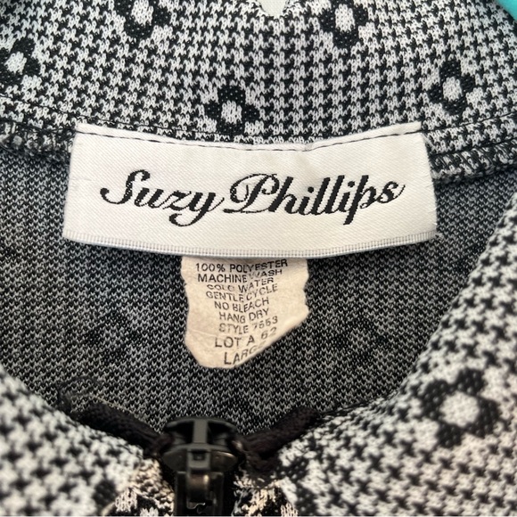 Vintage 90s Y2K Zip Front Plaid Daisy Mini Dress academia club extra small - Picture 8 of 10